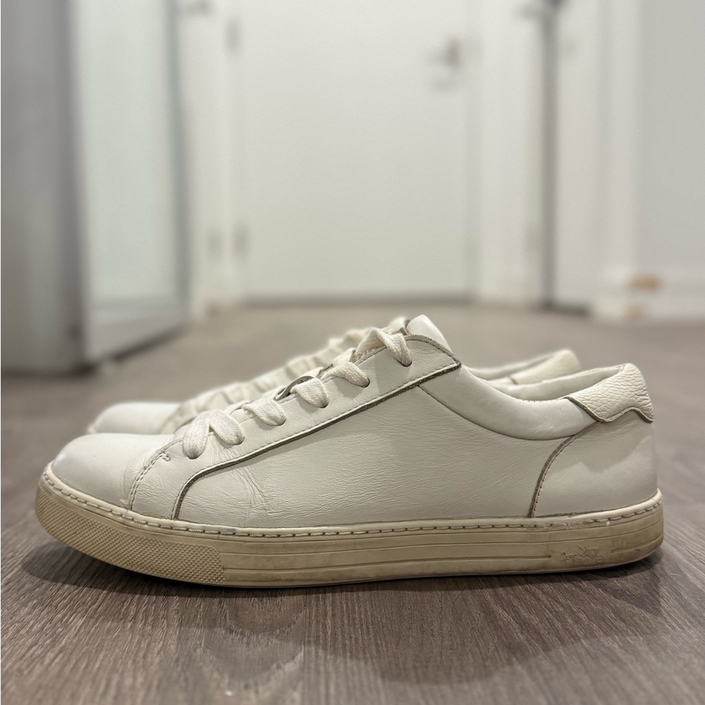 Coach Cream Sneakers for Men